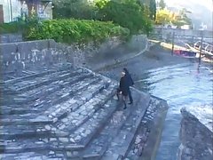 vui tươi brit babe được phun